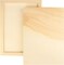 12 Pack Wooden Canvas Boards for Painting, 9 x 12 Inch Wood Canvas for Art Projects, Cradled Artist Wood Panels for Oil, Acrylic, Encaustic, Wood Burning, Pouring and More